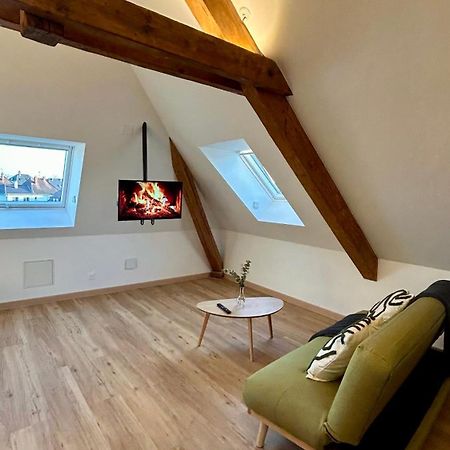 Appartement Moderne Et Spacieux, A 10 Min De La Gare Colmar Esterno foto