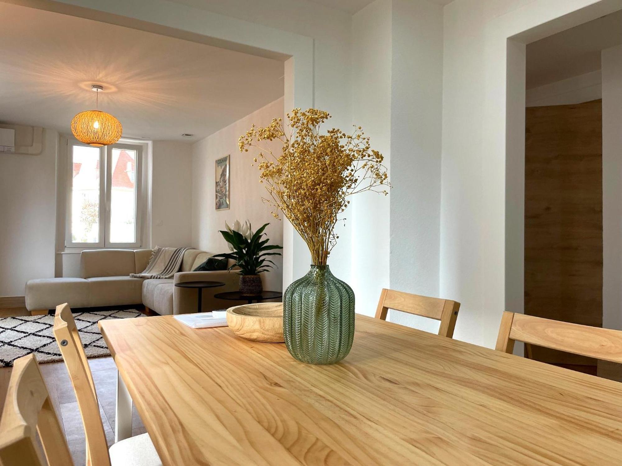 Appartement Moderne Et Spacieux, A 10 Min De La Gare Colmar Esterno foto