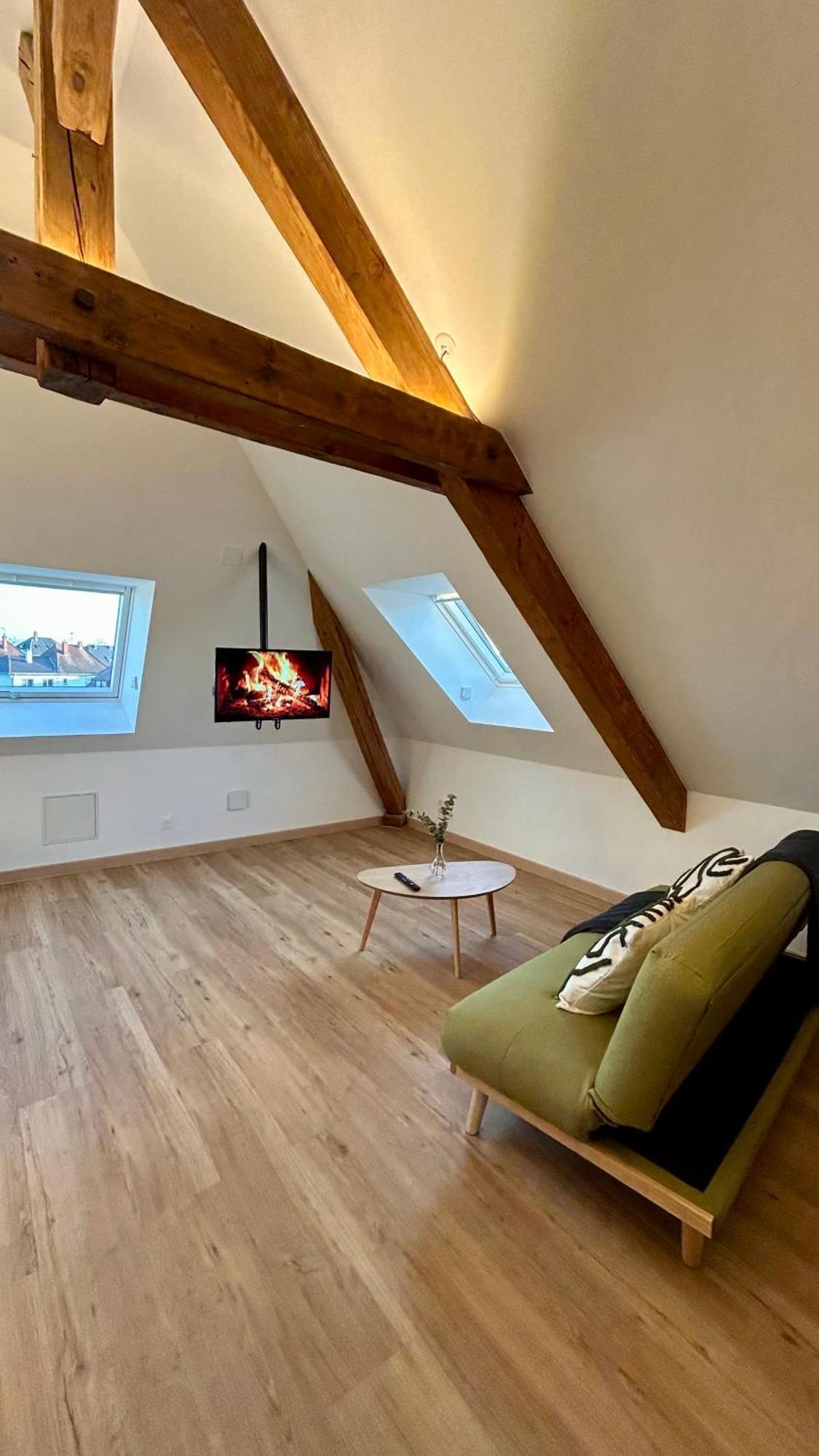 Appartement Moderne Et Spacieux, A 10 Min De La Gare Colmar Esterno foto